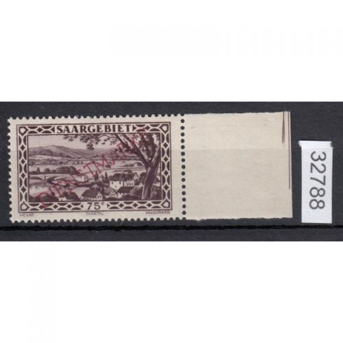 Saargebiet 1929 Mi. Nr. 30 b ** geprüft (Dienstmarken)