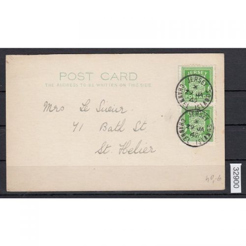Jersey, Mi.-Nr. 1 Karte  FDC