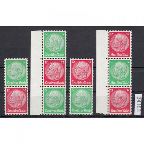 DR 1933 (MH 33), Mich.-Nr.: S  106-09  **