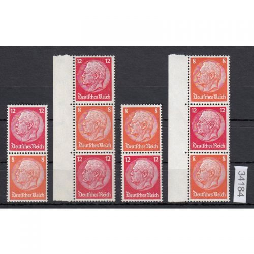 DR 1933 (MH 33), Mich.-Nr.: S  110-13  **