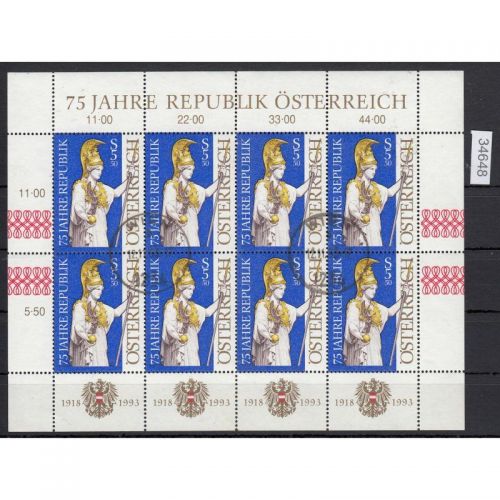 Österreich 1993, Mich.-Nr.: 2113  Klb.gest.