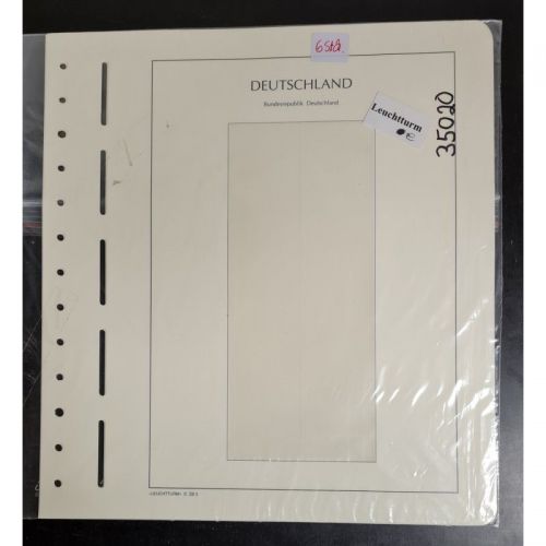 Leuchtturm  Blancoblätter ( ZB 3 )      6 Stück