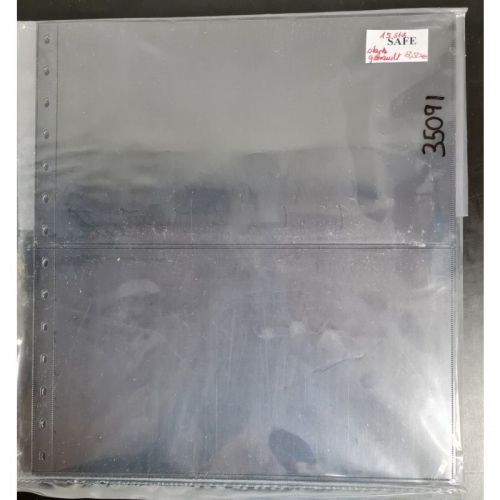 SAFE Garant  15 Blätter schwarz stark gebraucht  (2er Teilung )
