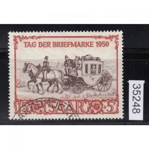 Saarland 1950 Mi. Nr. 291 Gestempel geprüft