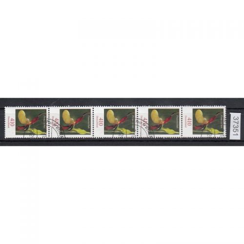 Bund 2010, Mich.-Nr.:R 2768  5er.-Streifen  gestempelt  Mi. 50,00