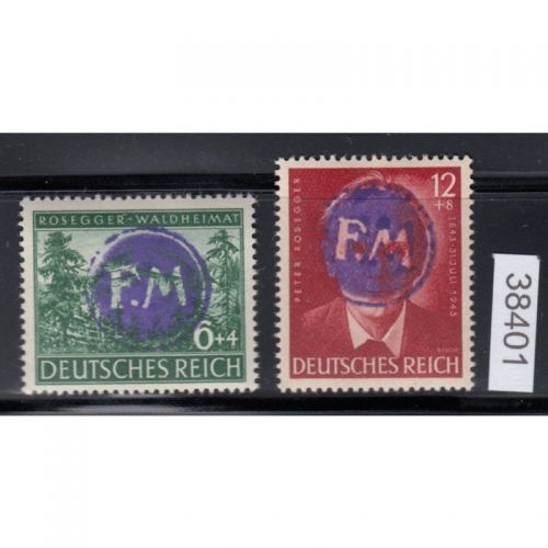 Fredersdorf bei Berlin, Mich.-Nr.: DR 855+56 ** (Signiert) nicht Prüfbar falsch