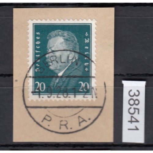 DR 1928, Mich.-Nr.: 415 gestempelt LUXUS   Ersttag