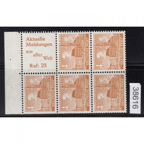 Berlin 1952, Mich.-Nr.: H-Blatt  7 **
