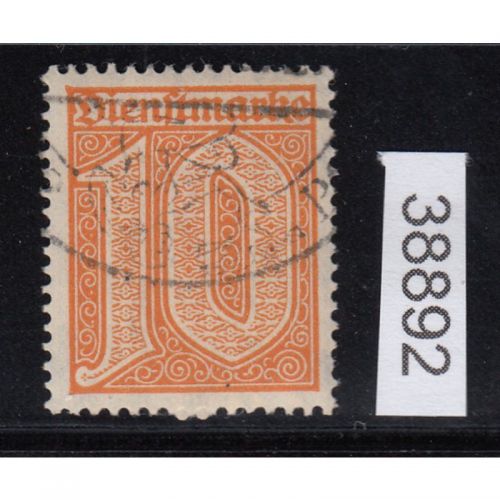 DR Dienst 1922, Mich.-Nr.:D 65  gestempelt+gummi  LUXUS  geprüft  Attest