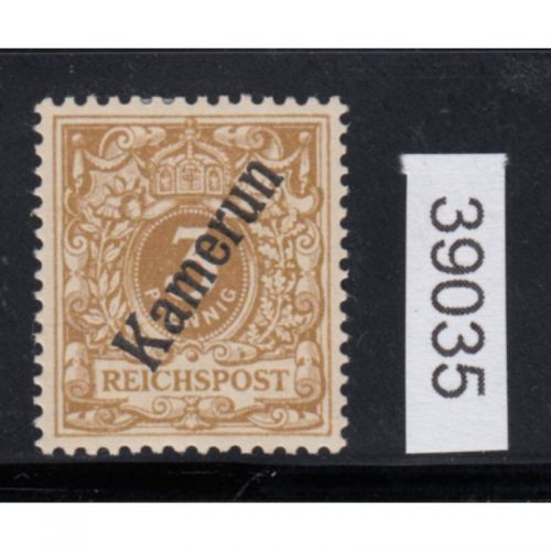 Kolonien Kamerun 1897, Mich.-Nr.: 1 e * geprüft