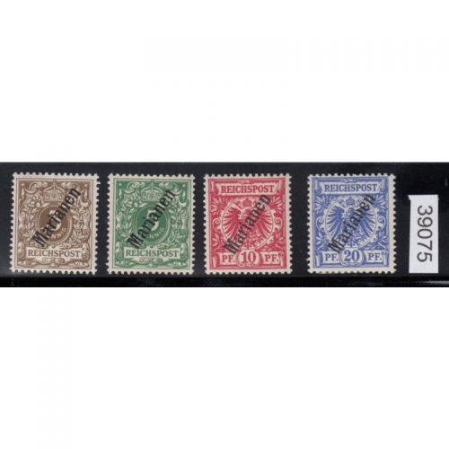 Kolonien Marianen 1900, Mich.-Nr.: 1-4 II *