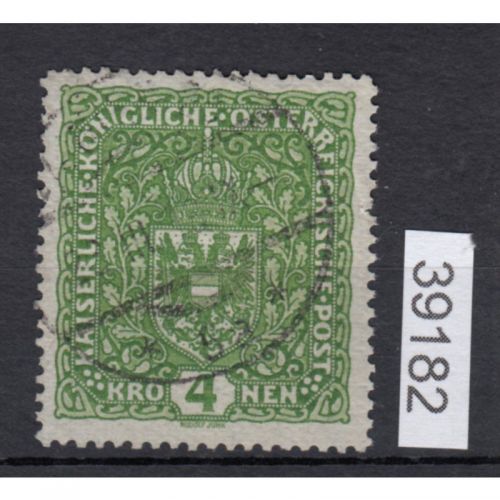 Österreich 1917, Mich.-Nr.: 206 II gestempelt  geprüft  Mi. 80,00