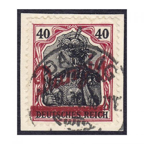 Danzig 1920 Mi.Nr. 38 a  gestempelt geprüft  Befund