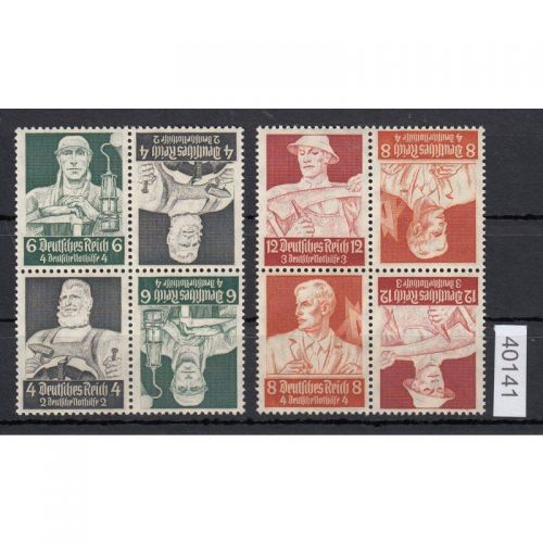 DR 1934 (MH 40), Mich.-Nr.: K 23+24  **