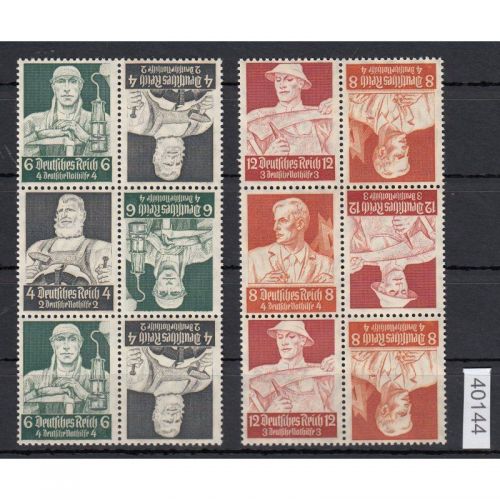 DR 1934 (MH 40), Mich.-Nr.: K 23+24  **