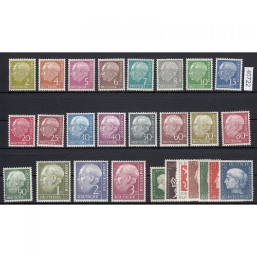 Bund 1954, Mich.-Nr.: 177-203 *