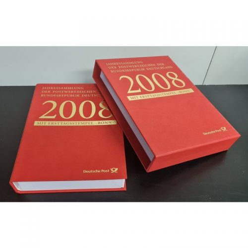Bund 2008, Mich.-Nr.:  Jahressammlung gestempelt Komplett