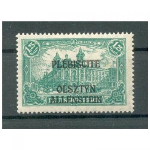 Abstimmung. Allenstein 1920, Mi.-Nr. 11 b *  geprüft
