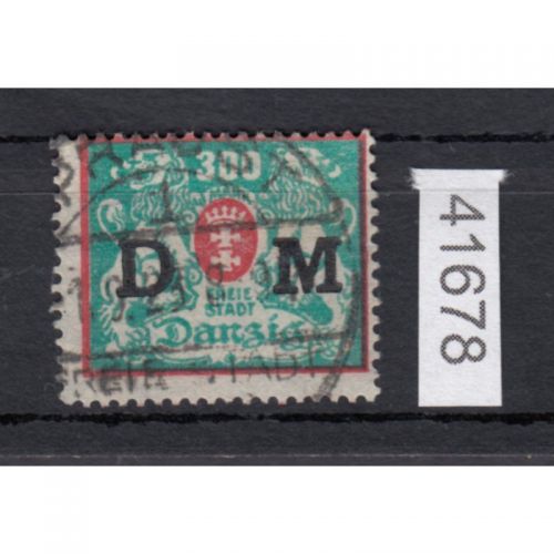 Danzig Dienst 1922 Mi.Nr. D 35  gestempelt  geprüft  Befund