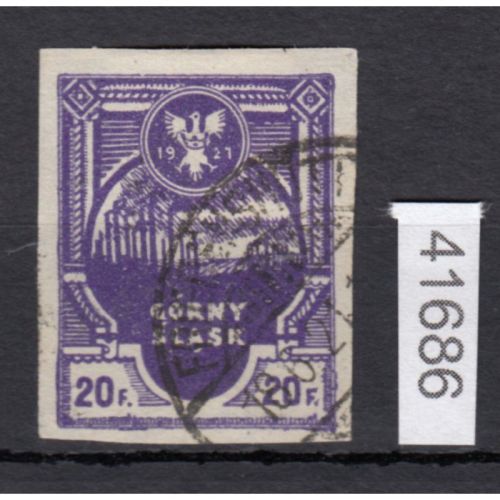 Abstimmung. Östliches Oberschlesien 1920, Mi.-Nr. 2 B  gestempelt