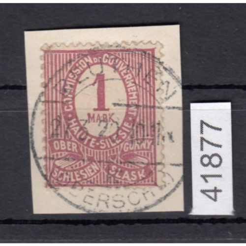 Abstimmung. Oberschlesien 1920, Mi.-Nr.  8 gestempelt