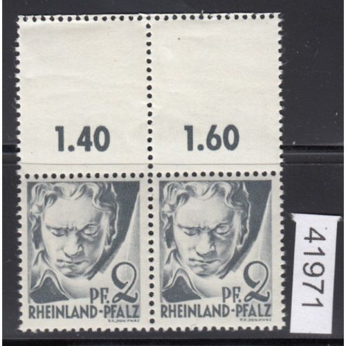 Alliierte Franz. Zone Rheinland Pfalz Mi. Nr.  1 L **