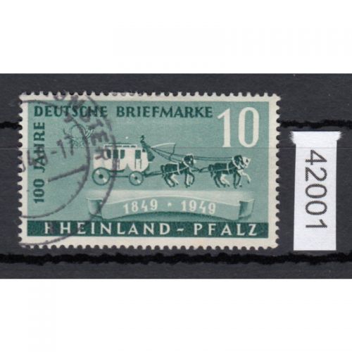 Alliierte Franz. Zone Rheinland Pfalz Mi. Nr. 49  gestempelt  geprüft