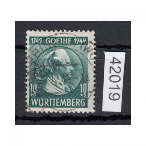 Alliierte Franz. Zone Württemberg Mi. Nr. 44 gestempelt  geprüft
