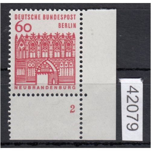 Berlin 1964, Mich.-Nr.: 247 ** Eckrand  FN 2