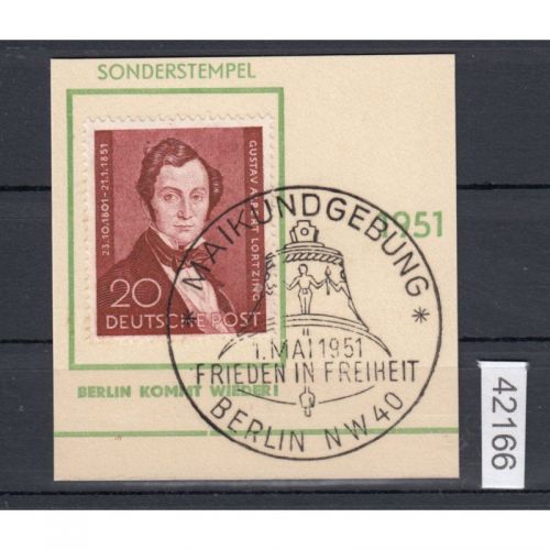Berlin 1951, Mich.-Nr.: 74 LUXUS Vollstempel