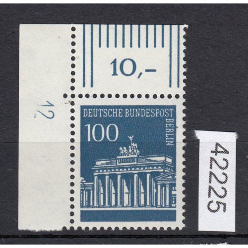 Berlin 1966, Mich.-Nr.: 290 **  DZ 12