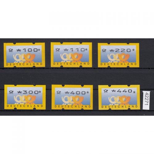 Bund 1999, Mich.-Nr.: ATM 3 **  100-440   mit Zählnummer