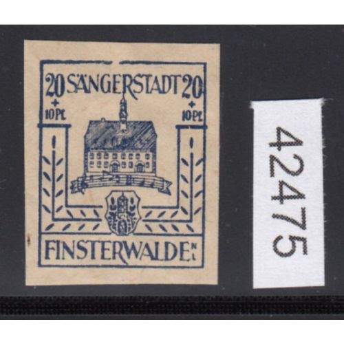 Finsterwalde, Mich.-Nr.: 8 I **    Plattenfehler