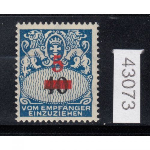 Danzig Porto 1932 Mi.Nr. P 40 **