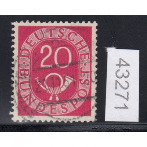 Bund 1951, Mich.-Nr.: 130 Z gestempelt geprüft   Mi. 600,00