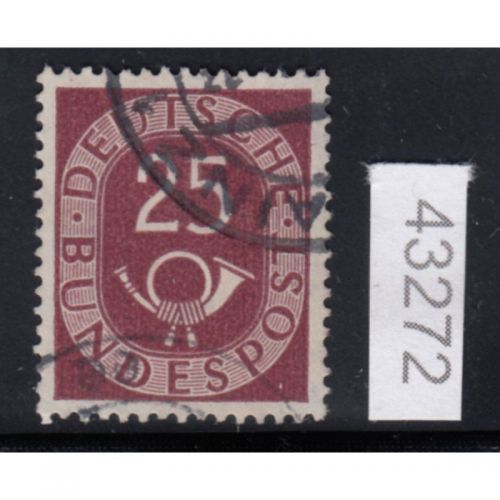 Bund 1951, Mich.-Nr.: 131 Z gestempelt geprüft   Mi. 800,00