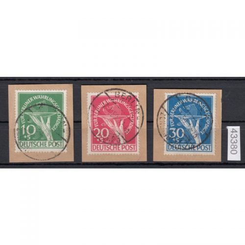 Berlin 1949, Mich.-Nr.: 68-70 Vollstempel geprüft  Berlin-Charlottenburg
