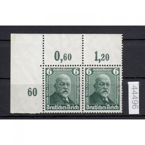 DR 1936, Mich.-Nr.: 604 **  Eckrand