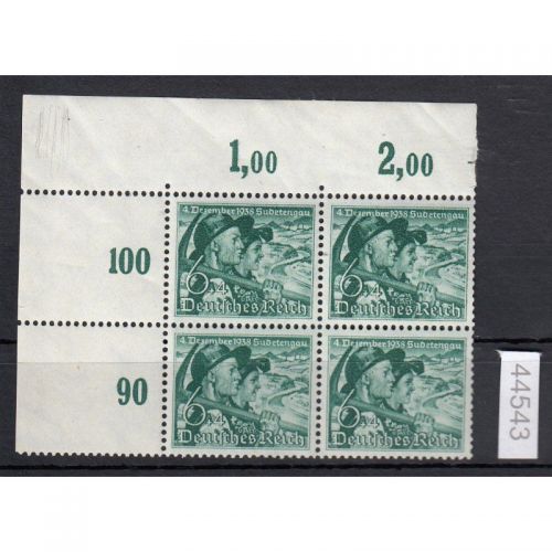 DR 1938, Mich.-Nr.: 684 x ** 4er.-Block