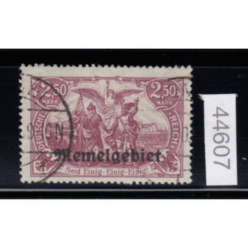 Memel 1920 Mi.  Nr.13 c gestempelt  geprüft