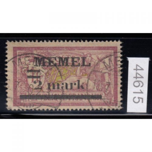 Memel 1920 Mi. Nr. 28 x gestempelt geprüft