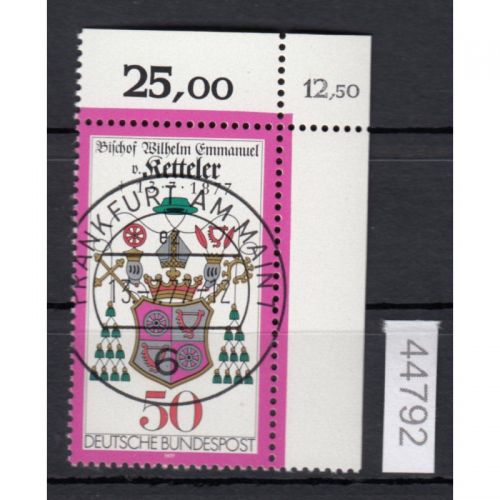 Bund 1977, Mich.-Nr.: 941 gestempelt Eckrand KBWZ  Frankfurt