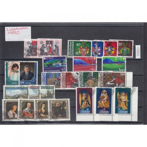 Liechtenstein 1982 gestempelt Komplett