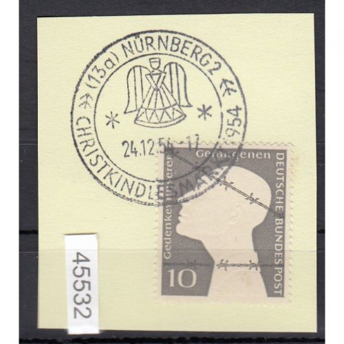 Bund 1953, Mich.-Nr.: 165 LUXUS  Vollstempel   Christkindle