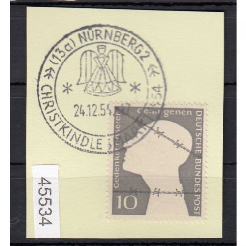 Bund 1953, Mich.-Nr.: 165 LUXUS  Vollstempel   Christkindle