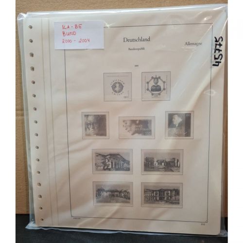 KABE  Bund 2000-04 Vordrucke mit Klemmtaschen gebraucht