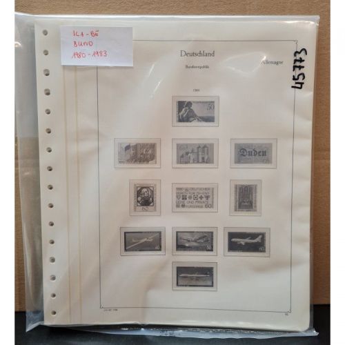 KABE  Bund 1980-83 Vordrucke  gebraucht