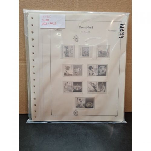KABE  Bund 2005-09 Vordrucke mit Klemmtaschen gebraucht