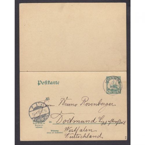 Kolonien Dt. Ostafrika 1905, Mich.-Nr.: P 20 gestempelt  Muanza