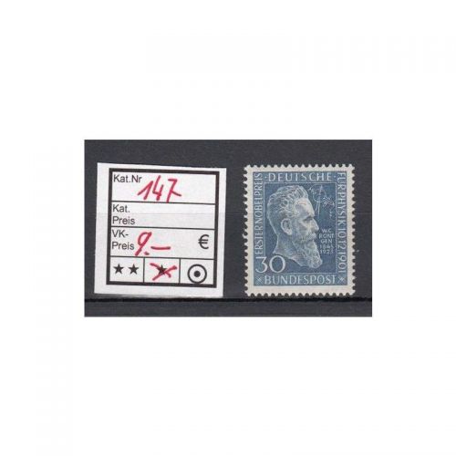 Bund 1951, Mich.-Nr.: 147 * ungebraucht